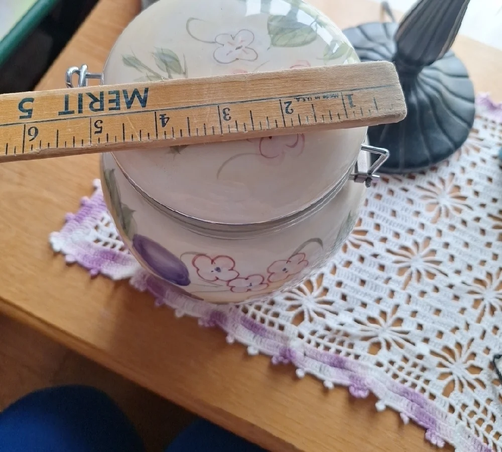 Fruit Design Ceramic Jar